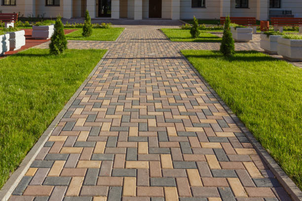 Residential Paver Driveway in Gun Barrel City, TX
